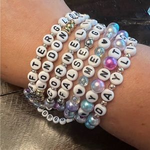 Taylor Swift LOVER themed Bracelet pack of 13